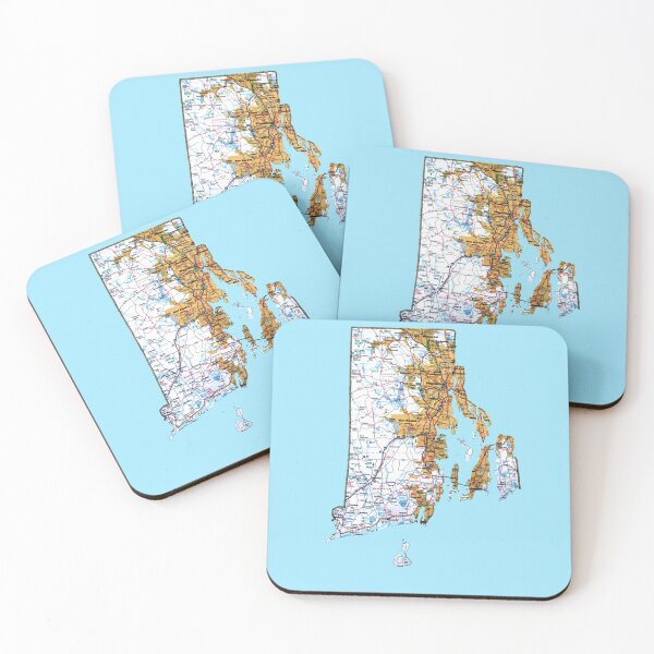 Item preview, Rhode Island Roadmap designed and sold by Havocgirl.