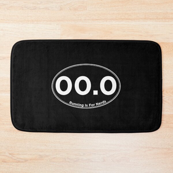 Item preview, 00.0 Running Is For Nerds Funny Marathon Spectator graphic designed and sold by jakehughes2015.