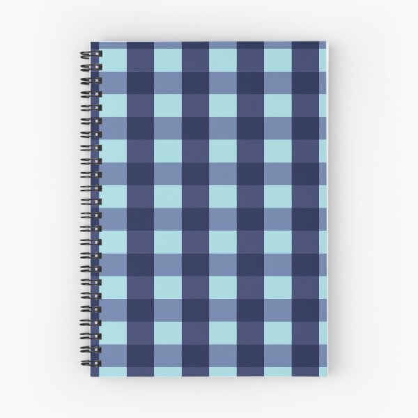 Artikelvorschau, Blau gefärbtes kariertes Design entworfen und verkauft von Michael-Angie.