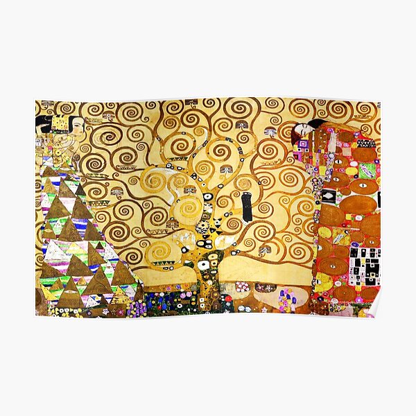 Frise Stoclet Arbre de Vie - Gustav Klimt Poster