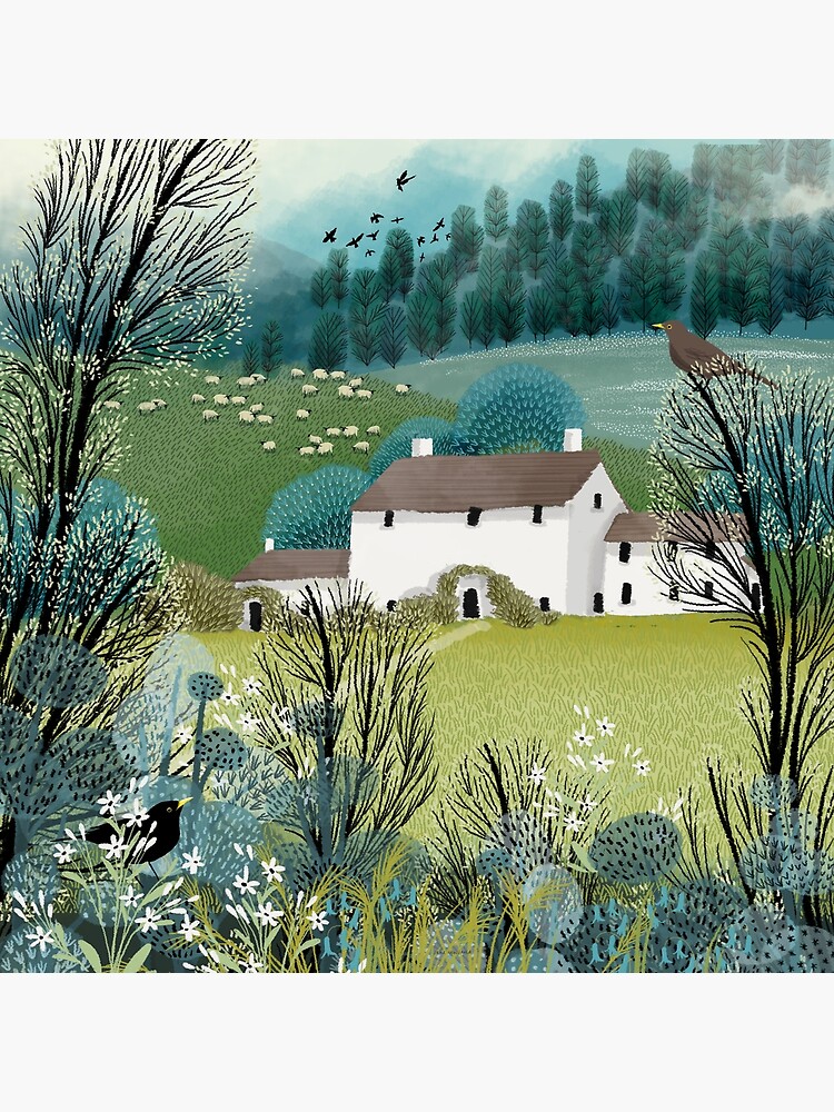 Thumbnail 3 of 3, Art Print, Home Sweet Home designed and sold by JANE NEWLAND.
