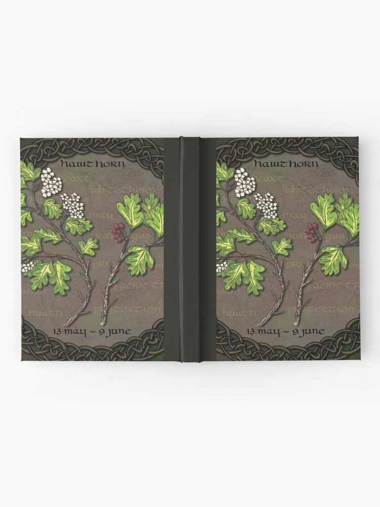 Alternate view of Celtic Tree Calendar - Hawthorn Hardcover Journal
