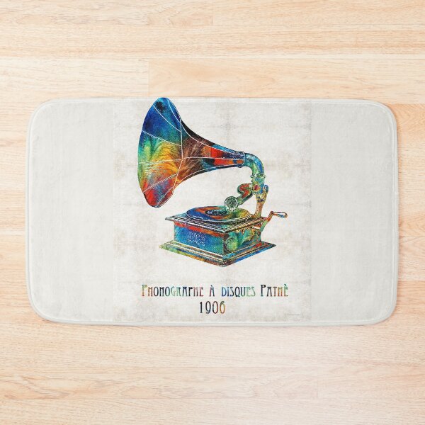 Item preview, Colorful Phonograph Art by Sharon Cummings designed and sold by Sharon Cummings Art.