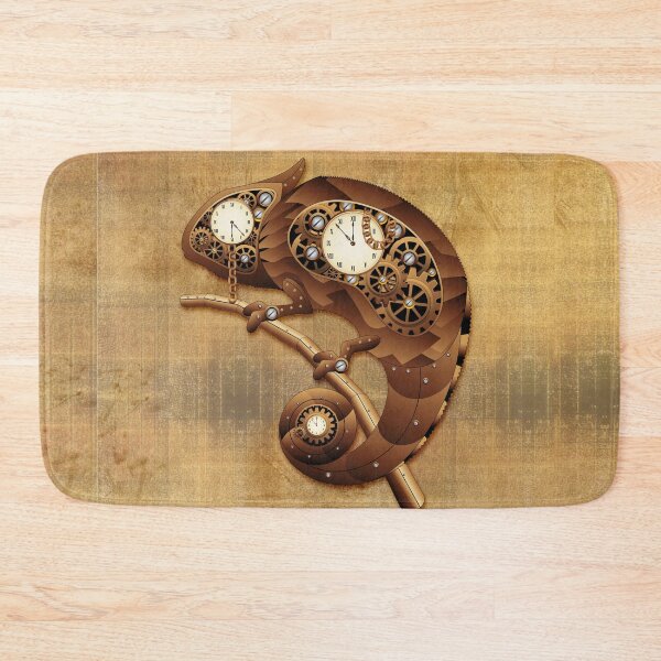 Item preview, Steampunk Chameleon Vintage Retro Style Machine designed and sold by BluedarkArt.