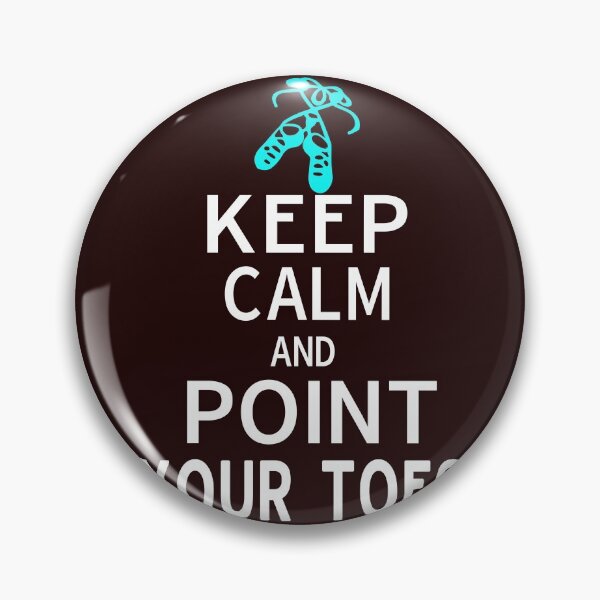 Item preview, Funny Irish Dancing Gift for Girls & Coaches Keep Calm and Point Your Toes designed and sold by LGamble12345.
