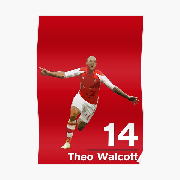 Thierry Henry Graphic Arsenal Poster By Blgraphicdesign Redbubble