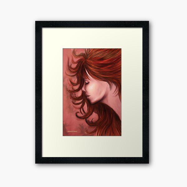 Lady Love Framed Art Print