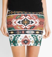 Aztec fashion tribal seamless pattern Mini Skirt