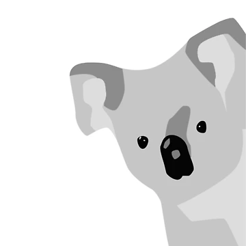 Artwork thumbnail, koala by easmoc