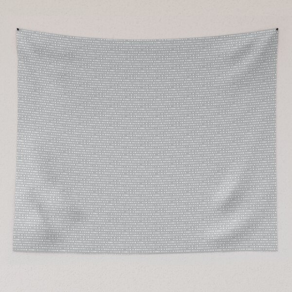 Item preview, Grey Dotty Stripes designed and sold by littlearrow.