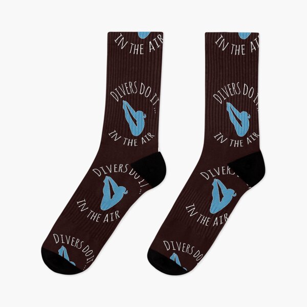 Item preview, Top Funny Diver do it in the air gift design designed and sold by LGamble12345.