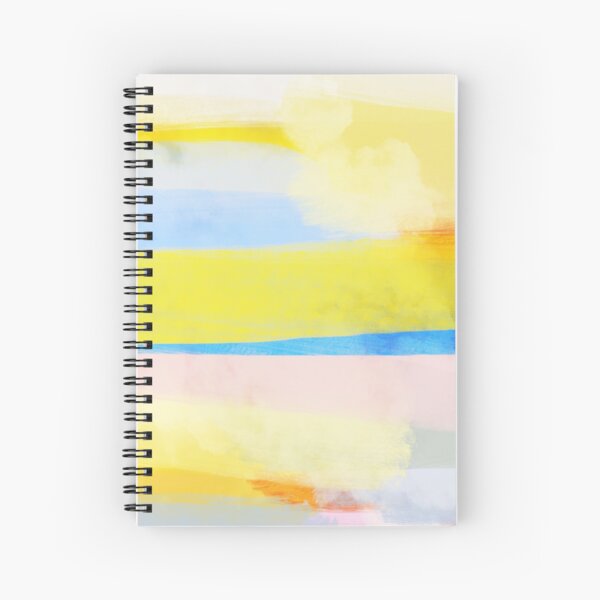 Swipes of sunlight Spiral Notebook