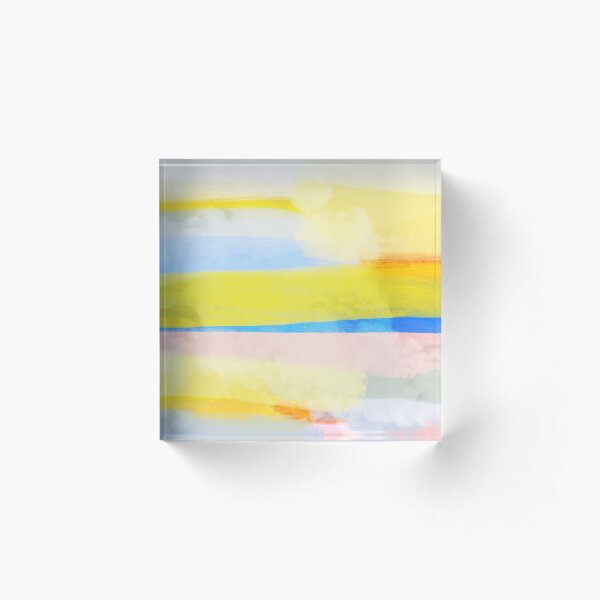 Swipes of sunlight Acrylic Block