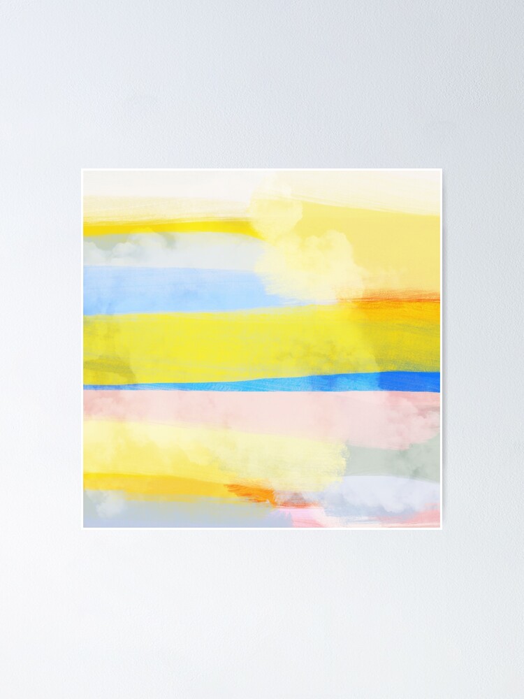 Alternate view of Swipes of sunlight Poster