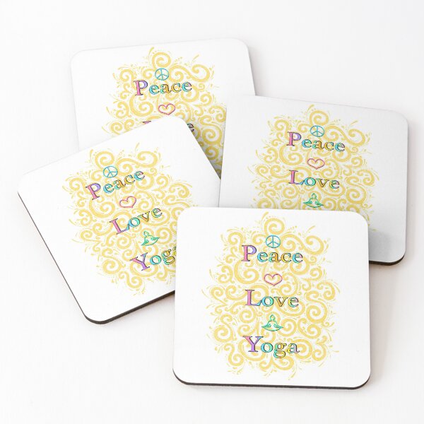 Item preview, Peace Love Yoga designed and sold by Bella-Trinity-.