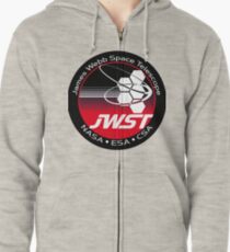 James Webb Space Telescope Component Logo Zipped Hoodie