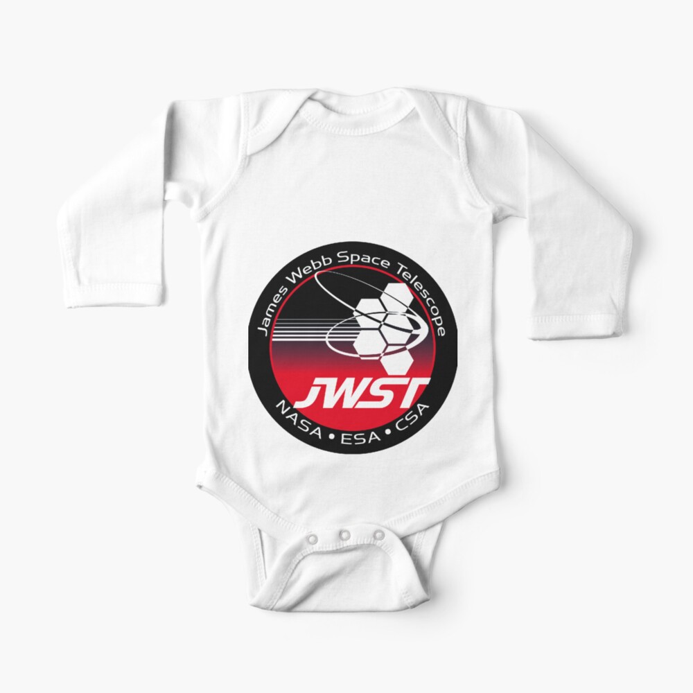 James Webb Space Telescope Component Logo Baby One Piece By Spacestuffplus Redbubble