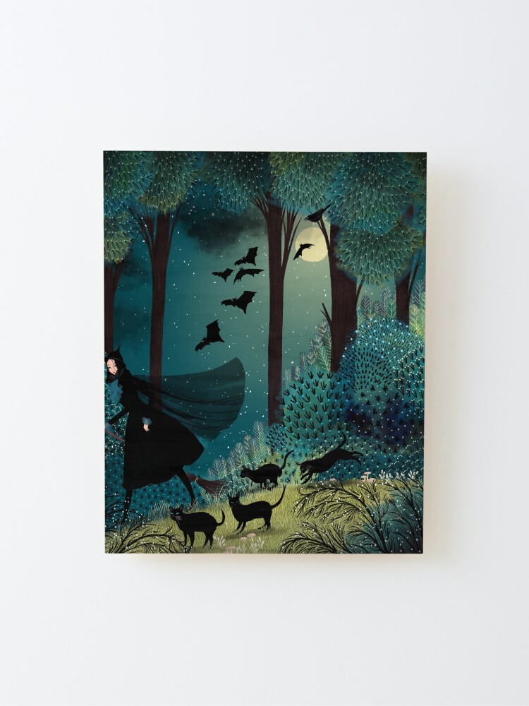 Alternate view of The Witching Hour Mounted Print