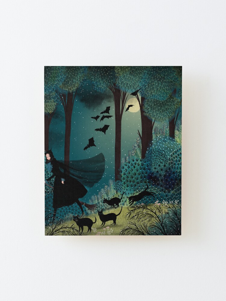 Alternate view of The Witching Hour Mounted Print