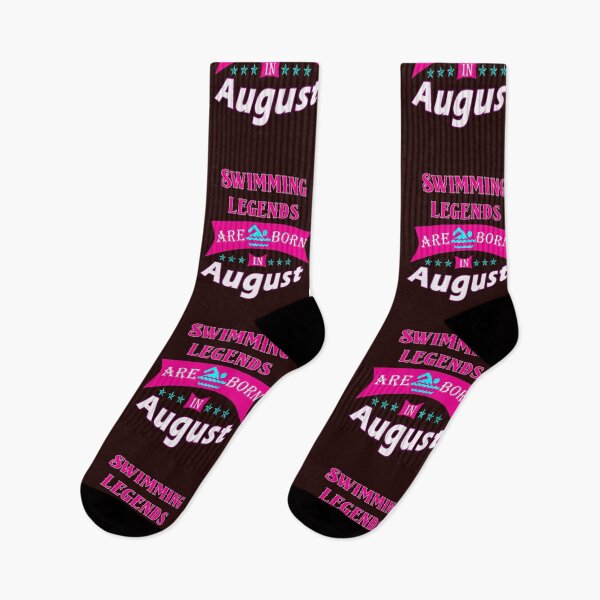 Item preview, Swimming legends are born in August designed and sold by LGamble12345.