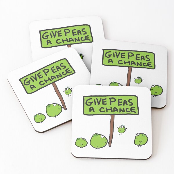 Item preview, Give Peas A Chance designed and sold by Mark-Ewbie.