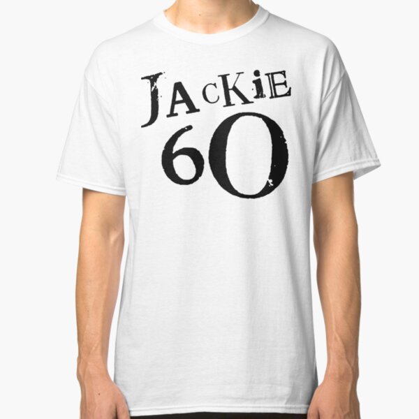 Jackie 60 Classic Black Logo on White Classic T-Shirt