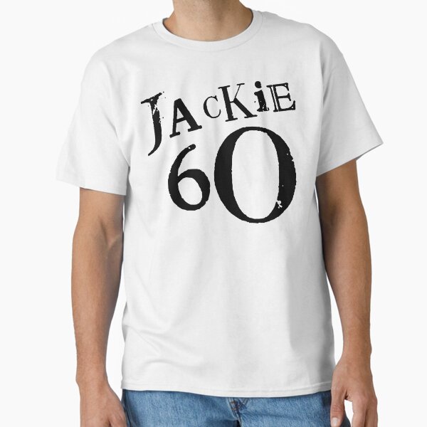 Jackie 60 Classic Black Logo on White Classic T-Shirt