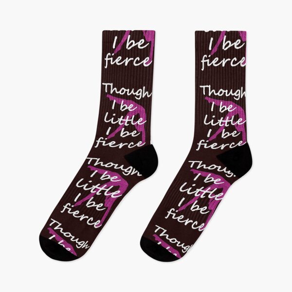 Item preview, Cute Though She be Little She Be Fierrce Gymnastics or Cheer gift designed and sold by LGamble12345.