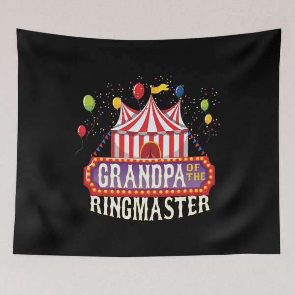 Item preview, Grandpa Of The Birthday Ringmaster Kids Circus Party B-day product designed and sold by Grabitees.