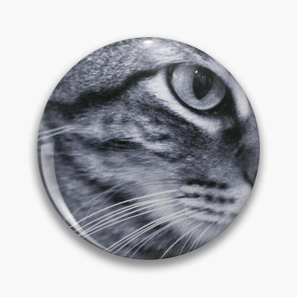 Item preview, Portrait of cat in black and white designed and sold by GemaIbarra.