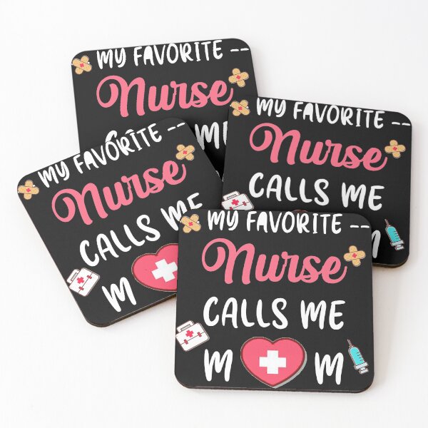 Item preview, My Favorite Nurse Calls Me Mom - Mother's Day Nurse Mom Gift designed and sold by Hamadax.