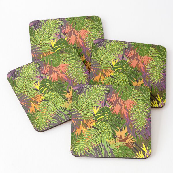 Item preview, Tropical chaos seamless pattern. Wild herbs. Wild life designed and sold by Yulia Chepurova.