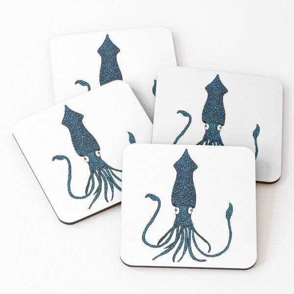 Item preview, Bioluminescent Squid designed and sold by threadgillart.