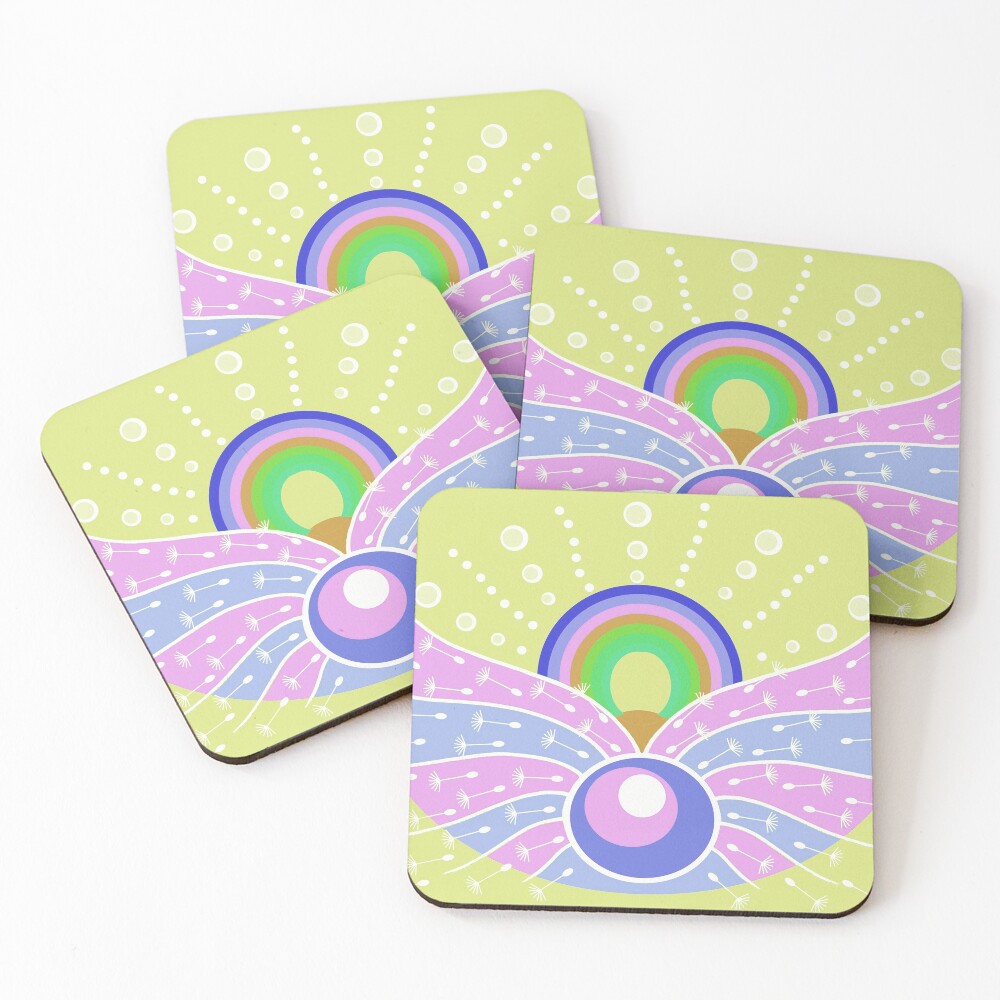 Item preview, Coasters (Set of 4) designed and sold by MotherOfRuby.