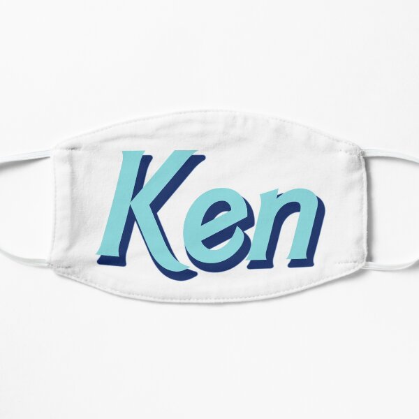 Ken, couples, couple, his and hers, barbie, barbie and ken Flat Mask