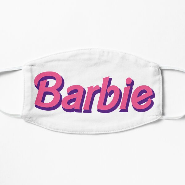 Barbie, couples shirt, couple, his and hers, ken Flat Mask