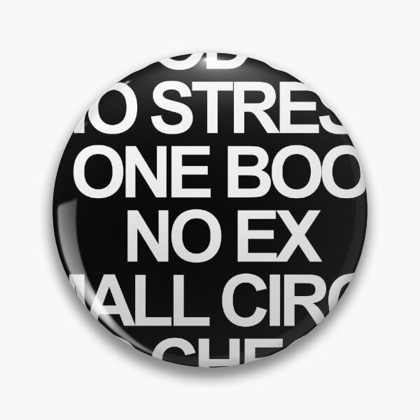 Item preview, Good sex, no stress, one boo, no ex, small circle, big checks designed and sold by Profashionall.