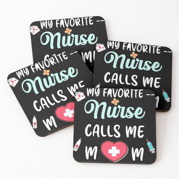 Item preview, My Favorite Nurse Calls Me Mom - Mother's Day Nurse Mom Gift designed and sold by Hamadax.