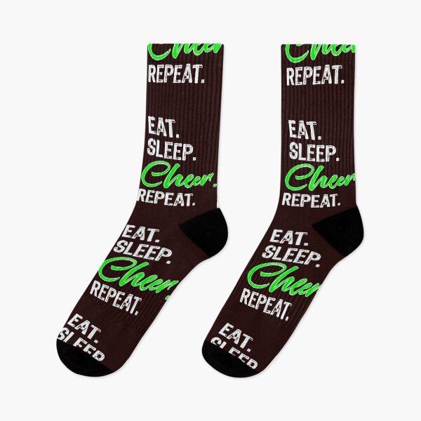 Item preview, Retro Eat Sleep Cheer Repeat Gift designed and sold by LGamble12345.