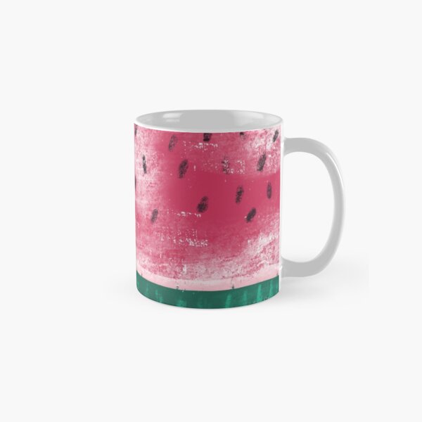 Melone in Kreide-Optik Tasse (Standard)