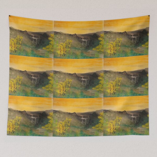 Item preview, Waterfall at Sunset designed and sold by Scott and Mary Schneider art_photography.