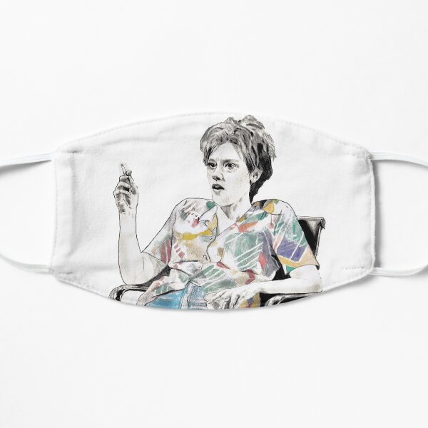 MS. RAFFERTY/ KATE MCKINNON - Graphite & Acrylic Drawing Mask