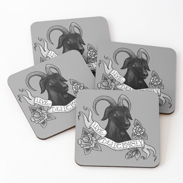 Item preview, Live Deliciously Black Phillip designed and sold by voxtopus.