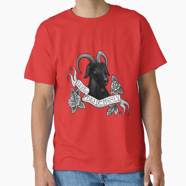 Item preview, Live Deliciously Black Phillip designed and sold by voxtopus.