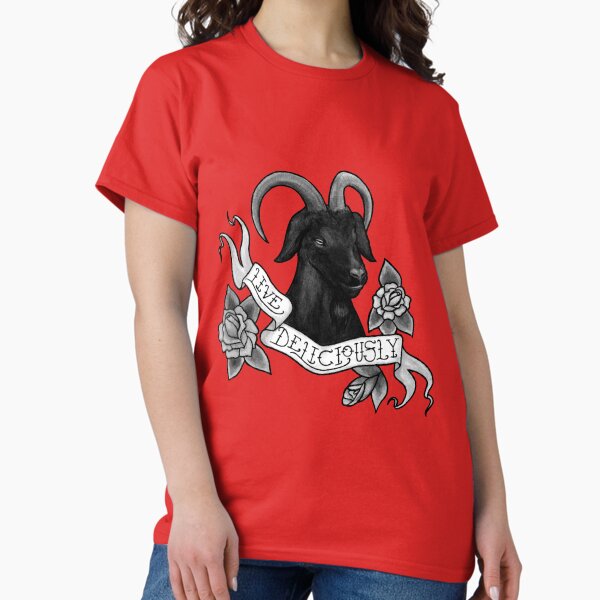 Item preview, Live Deliciously Black Phillip designed and sold by voxtopus.