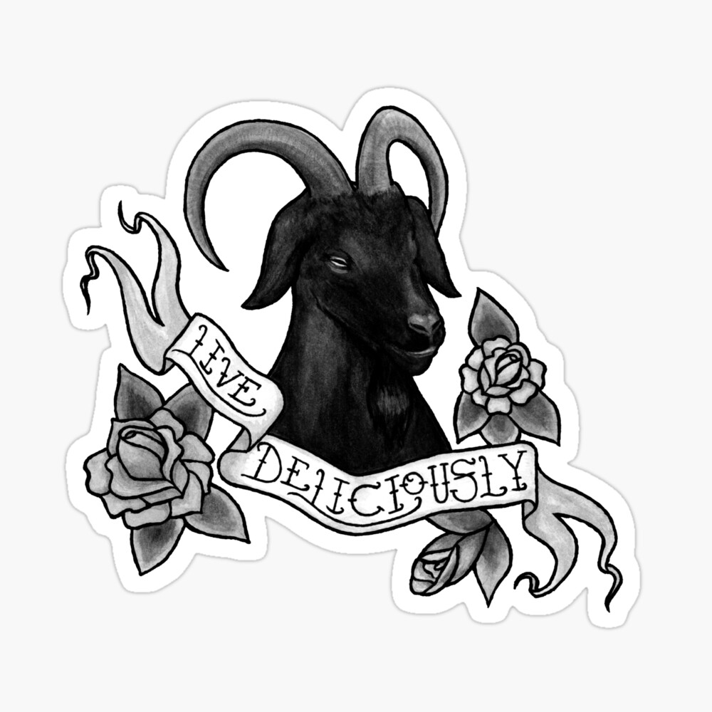 Art Immortal Tattoo : Tattoos : Evil : Goat
