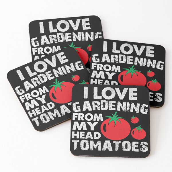 Item preview, Funny I love Gardening from My Head Tomatoes Gardening Gift designed and sold by LostLatticework.