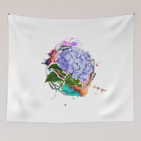 Item preview, Hydrangeas and Arrows with Splash designed and sold by rkhollidaystore.