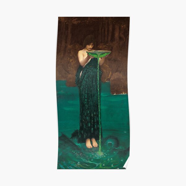 Circe Invidiosa - John William Waterhouse Poster