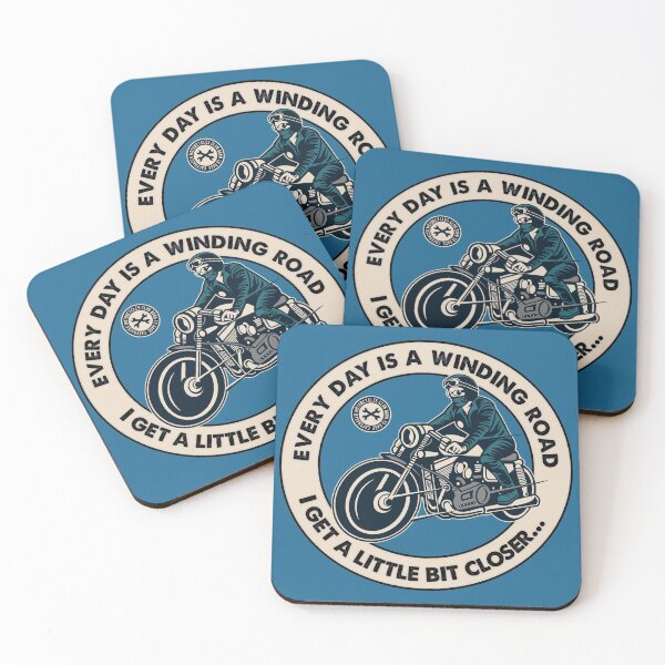 Item preview, Every Day is a Winding Road Motorcycle designed and sold by CitizenAwear.